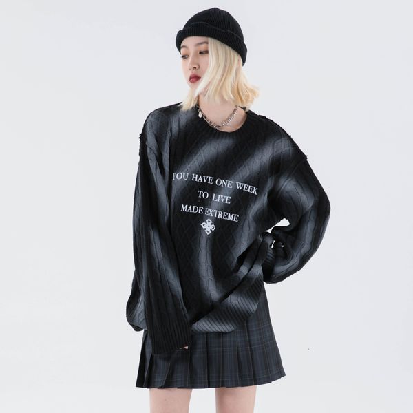 women's sweaters winter men tie sweater dye knitted men's streetwear casual hip hop sleeve long man's dw48, White;black
women's sweaters winter men tie sweater dye knitted men's streetwear casual hip hop sleeve long man's dw48, White;black