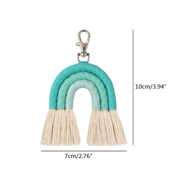 rainbow tassel keychains for women boho key holder keyring macrame bag charm car hanging jewelry gift friends m17d hooks & rails
rainbow tassel keychains for women boho key holder keyring macrame bag charm car hanging jewelry gift friends m17d hooks & rails