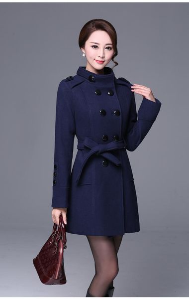 women's trench coats 2021 europe elegant slim coat fashion double breasted casual for women plus size roupas feminina classic, Tan;black
women's trench coats 2021 europe elegant slim coat fashion double breasted casual for women plus size roupas feminina classic, Tan;black