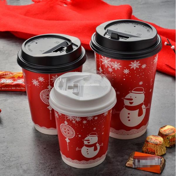 disposable cups & straws 50pcs net red double wall paper christmas cup snowman party packaging milk tea coffee soy drinking
disposable cups & straws 50pcs net red double wall paper christmas cup snowman party packaging milk tea coffee soy drinking