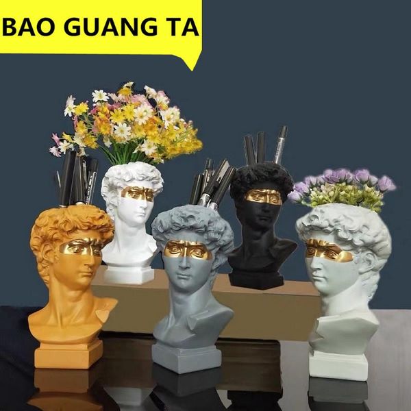 vases bao guang ta david vase pencil michelangelo buonarroti art sculpture resin craft home decor flower arrangement pot r5430
vases bao guang ta david vase pencil michelangelo buonarroti art sculpture resin craft home decor flower arrangement pot r5430