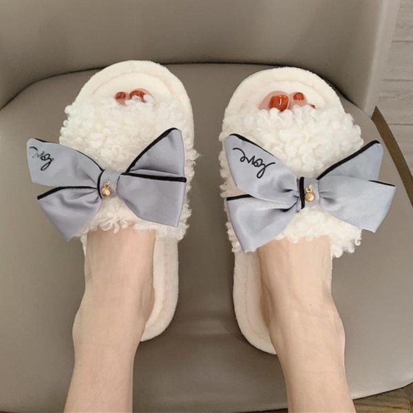 winter women's slippers warm plush flat open toe shoes ladies indoor cute bowknot cotton shoe female house home footwear, Black
winter women's slippers warm plush flat open toe shoes ladies indoor cute bowknot cotton shoe female house home footwear, Black