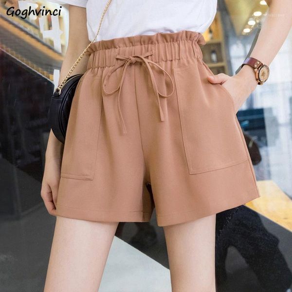 shorts women summer lace-up high-waist solid a-line wide-leg korean-style students womens all-match trendy simple elastic-waist women's, White;black
shorts women summer lace-up high-waist solid a-line wide-leg korean-style students womens all-match trendy simple elastic-waist women's, White;black
