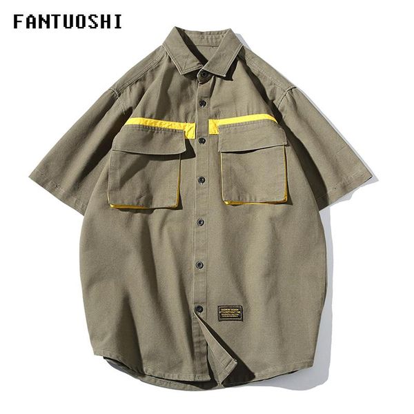 short sleeve shirts men fashion casual slim single-breasted shirt cotton solid color summer men's plus size 3xl, White;black
short sleeve shirts men fashion casual slim single-breasted shirt cotton solid color summer men's plus size 3xl, White;black