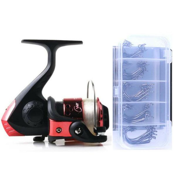 durable 3 ball bearing fishing reel with line tackle rotating handle hook set baitcasting reels
durable 3 ball bearing fishing reel with line tackle rotating handle hook set baitcasting reels