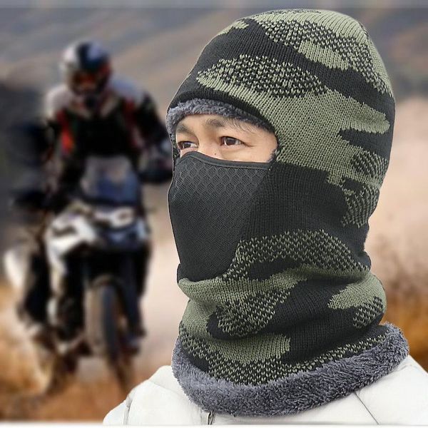 beanies winter knit caps camouflage masks men's warm riding one-piece plus velvet bib earmuffs hat
beanies winter knit caps camouflage masks men's warm riding one-piece plus velvet bib earmuffs hat