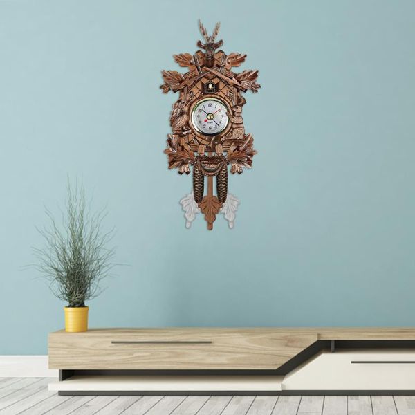 vintage cuckoo clock retro nordic wooden wall clocks chime alarm living room german living-room ornament home decoration
vintage cuckoo clock retro nordic wooden wall clocks chime alarm living room german living-room ornament home decoration