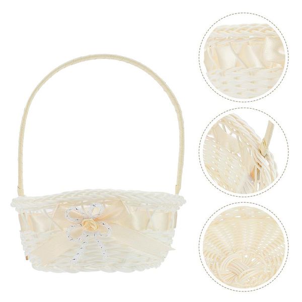 storage baskets wedding ceremony plastic wicker flower basket girl hand picnic woven simulated petals bouquets holder
storage baskets wedding ceremony plastic wicker flower basket girl hand picnic woven simulated petals bouquets holder