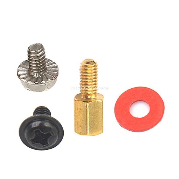 fans & coolings 20pcs golden motherboard riser+screws computer red washers 6.5mm 6-32-m3 gasket dropship
fans & coolings 20pcs golden motherboard riser+screws computer red washers 6.5mm 6-32-m3 gasket dropship