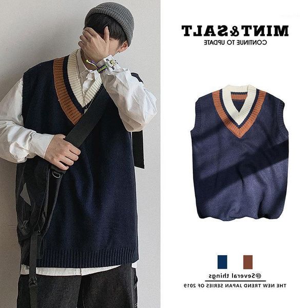 fashion vintage oversize harajuku sweater men vests ins chic korean style v-neck shrug sleeveless knitted mens men's, Black;white
fashion vintage oversize harajuku sweater men vests ins chic korean style v-neck shrug sleeveless knitted mens men's, Black;white