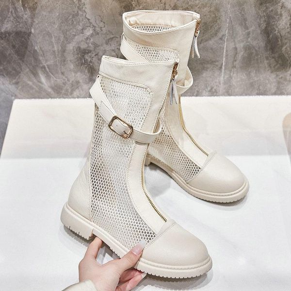 boots cool women summer soft leather british style hollow hole mesh thick heel, Black
boots cool women summer soft leather british style hollow hole mesh thick heel, Black