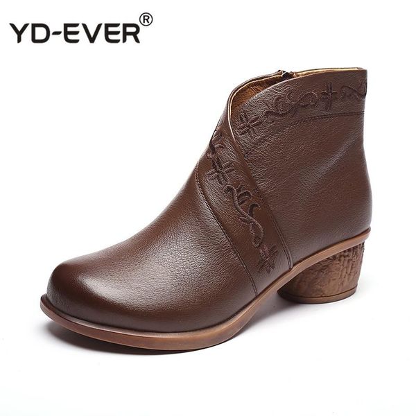boots spring autumn women genuine leather thick heels ankle for shoes retro handmade zipper short, Black
boots spring autumn women genuine leather thick heels ankle for shoes retro handmade zipper short, Black