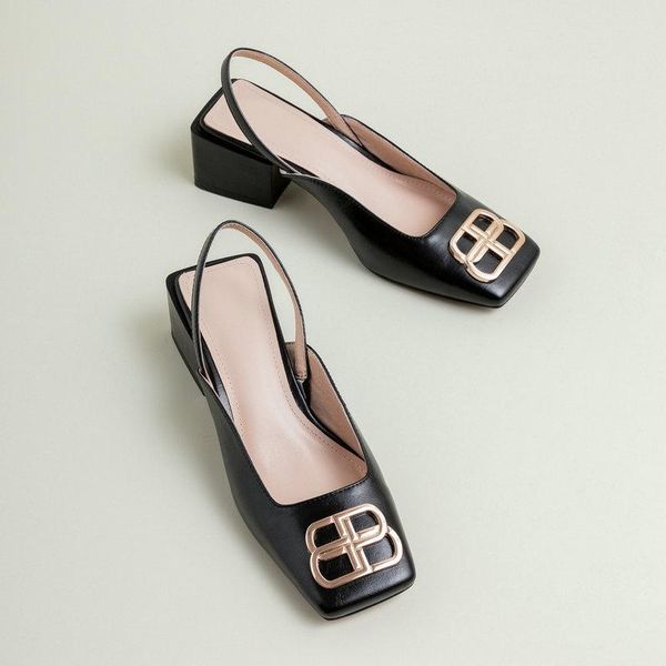 summer genuine leather women sandals parisian fashion shoes square head high heels cowhide roman style dress, Black
summer genuine leather women sandals parisian fashion shoes square head high heels cowhide roman style dress, Black