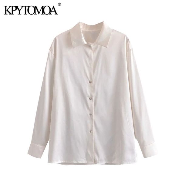 women fashion loose soft touch slit hem blouses long sleeve button-up female shirts blusas chic 210420, White
women fashion loose soft touch slit hem blouses long sleeve button-up female shirts blusas chic 210420, White