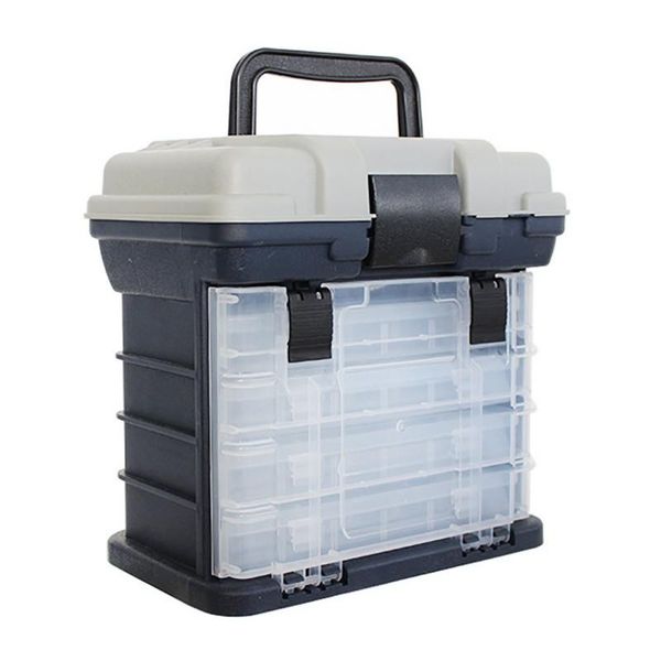 fishing box 4-storey roller tool tank road sub-fishing suitcase blue/gray buckle toolbox accessories
fishing box 4-storey roller tool tank road sub-fishing suitcase blue/gray buckle toolbox accessories