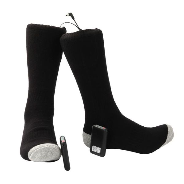 sports socks 1 pair outdoor anti-cold foot heated stockings rechargeable winter warm thermal for skiiing cycling, Black
sports socks 1 pair outdoor anti-cold foot heated stockings rechargeable winter warm thermal for skiiing cycling, Black