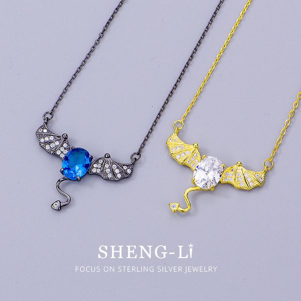 jewelry highly quality women party wedding lovers gift925 sterling silver devil necklace women's fashion red temperament simple clavicl
jewelry highly quality women party wedding lovers gift925 sterling silver devil necklace women's fashion red temperament simple clavicl