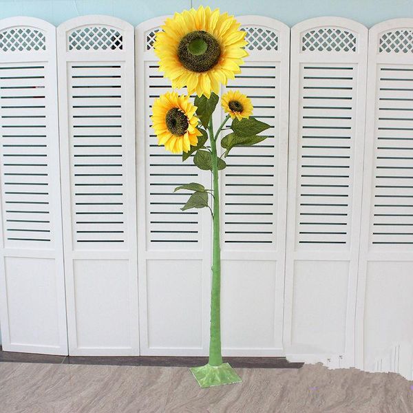 180cm(5.9 feets) sunflower simulation flower single bouquet daisy tree wedding centerpieces road guide props kids room ornament decorative f
180cm(5.9 feets) sunflower simulation flower single bouquet daisy tree wedding centerpieces road guide props kids room ornament decorative f