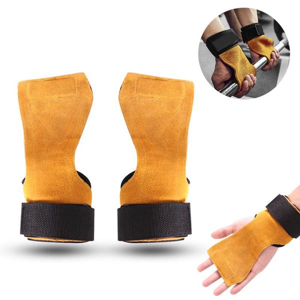 cowhide weight lifting grip gym fitness gloves crossfit workout gymnastics hand palm protector non-slip wrist support, Black;red
cowhide weight lifting grip gym fitness gloves crossfit workout gymnastics hand palm protector non-slip wrist support, Black;red