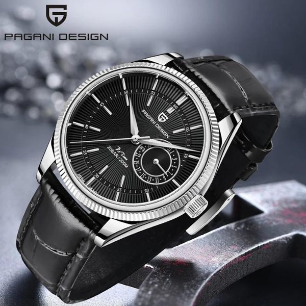 wristwatches 2021 fashion mens watch pagani design brand business casual automatic mechanical 200m waterproof men's wrist orologio, Slivery;brown
wristwatches 2021 fashion mens watch pagani design brand business casual automatic mechanical 200m waterproof men's wrist orologio, Slivery;brown
