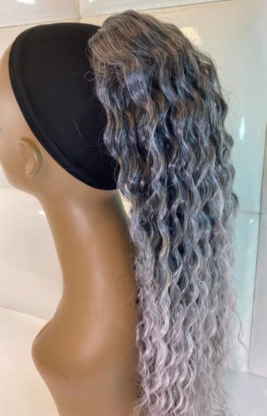 chic long curly charcoal grey gray human ponytail extension ombre silver two tone mixed drawstring pony tail hairpiece 140g120g100g custom s, Black
chic long curly charcoal grey gray human ponytail extension ombre silver two tone mixed drawstring pony tail hairpiece 140g120g100g custom s, Black