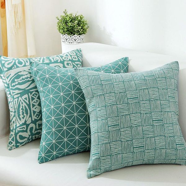 green rural decoration geometric lattice pillow car for office lumbar home decorate sofa cushions ink cushion/decorative
green rural decoration geometric lattice pillow car for office lumbar home decorate sofa cushions ink cushion/decorative
