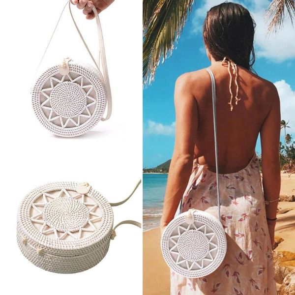 duffel bags white woven rattan bag round straw shoulder small beach handbags women summer hollow handmade messenger crossbody 2021
duffel bags white woven rattan bag round straw shoulder small beach handbags women summer hollow handmade messenger crossbody 2021