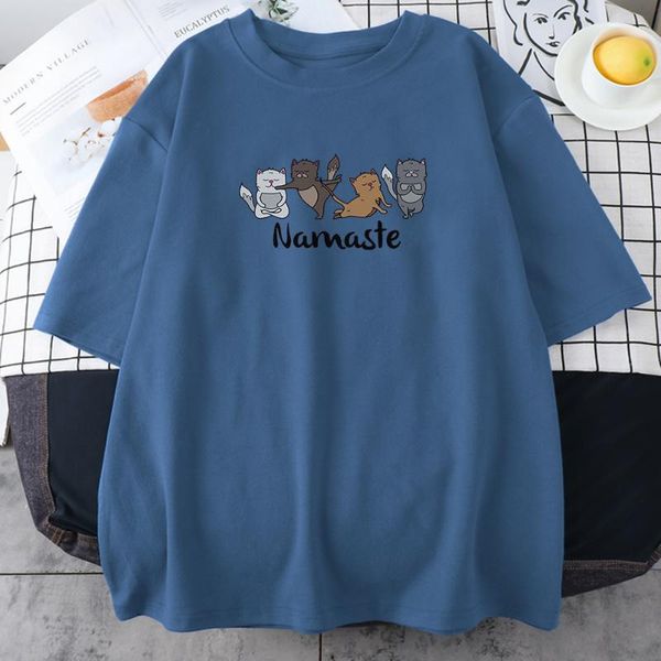 women's t-shirt happy kitten dancing happily printing t shirt creativity manga vintage breathable clothes loose home shirts womans, White
women's t-shirt happy kitten dancing happily printing t shirt creativity manga vintage breathable clothes loose home shirts womans, White