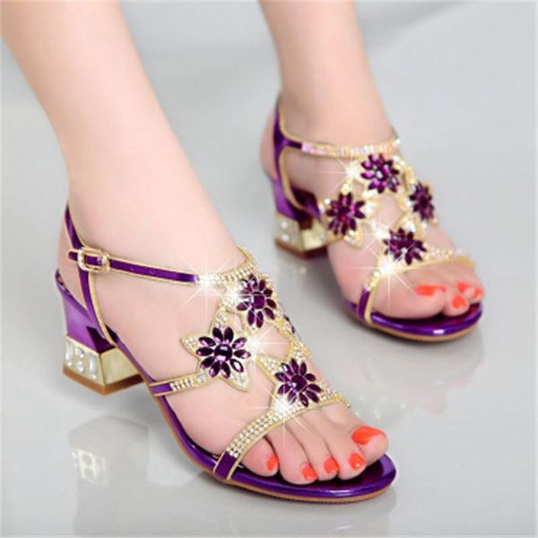 summer corium rhinestone cutout women sandals square high heel sumptuous fashion big size 33-41 purple blue gold, Black
summer corium rhinestone cutout women sandals square high heel sumptuous fashion big size 33-41 purple blue gold, Black