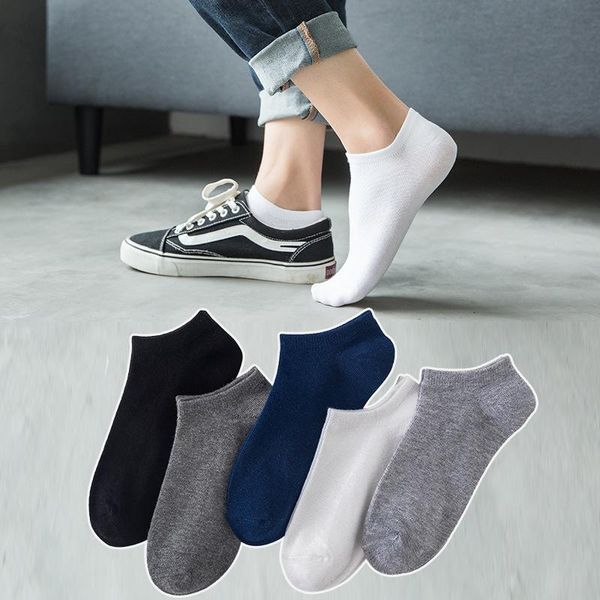 men's socks 5pairs cotton man short sock fashion men ankle comfortable solid color casual male breathable street, Black
men's socks 5pairs cotton man short sock fashion men ankle comfortable solid color casual male breathable street, Black