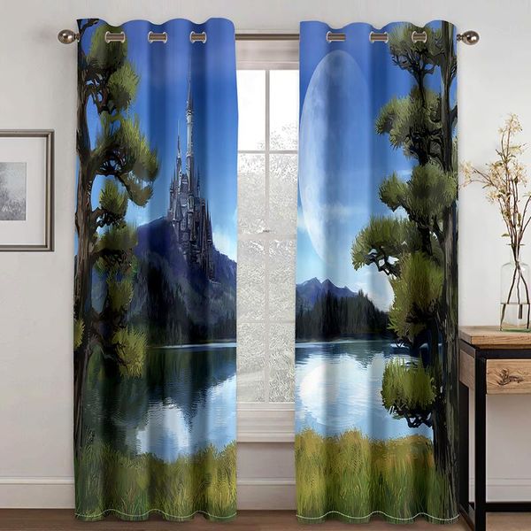 curtain & drapes laiyan castle moon print shading living room bedroom home decoration children's curtain,
curtain & drapes laiyan castle moon print shading living room bedroom home decoration children's curtain,