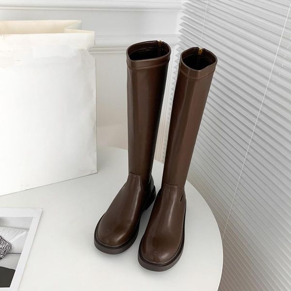 boots women over knee autumn shoes winter footwear round toe zipper boots-women luxury designer over-the-knee leather 2021 med f, Black
boots women over knee autumn shoes winter footwear round toe zipper boots-women luxury designer over-the-knee leather 2021 med f, Black