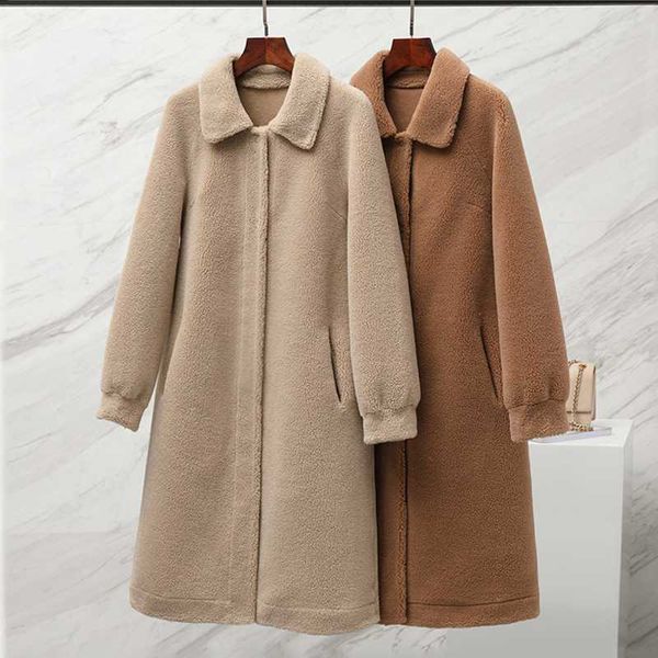 women's fur & faux women winter soft warm fluffy coat jacket thicken wool teddy solid long sleeve vintage outwear overcoat 4025, Black
women's fur & faux women winter soft warm fluffy coat jacket thicken wool teddy solid long sleeve vintage outwear overcoat 4025, Black