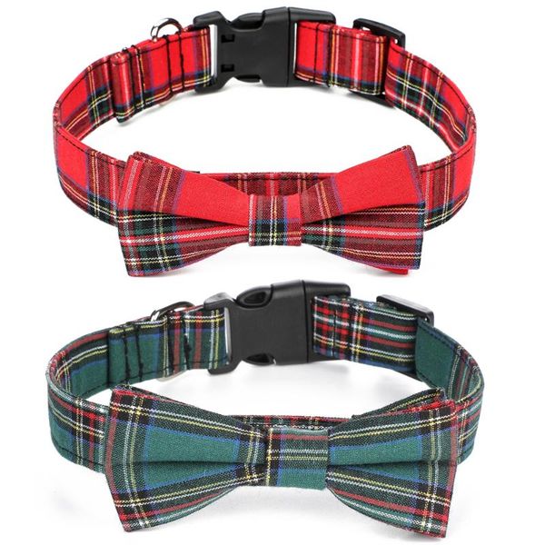 dog collars & leashes christmas collar with detachable bow tie adjustable pet plaid soft fabric handsome handmade for all dogs
dog collars & leashes christmas collar with detachable bow tie adjustable pet plaid soft fabric handsome handmade for all dogs