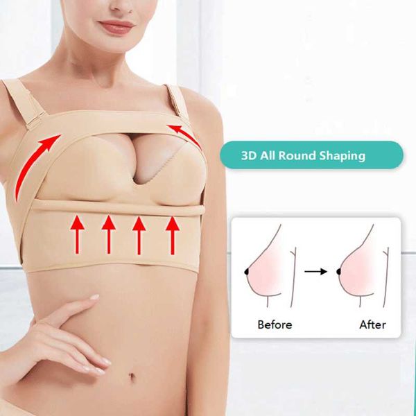 women's shapers running chest supports breast push up stabilizer women posture corrector shaper sports anti bounce adjustable buckle br, Black;white
women's shapers running chest supports breast push up stabilizer women posture corrector shaper sports anti bounce adjustable buckle br, Black;white
