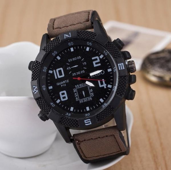 vintage classic watch men watches stainless steel waterproof date leather strap sport quartz army relogio masculino reloj wristwatches, Slivery;brown
vintage classic watch men watches stainless steel waterproof date leather strap sport quartz army relogio masculino reloj wristwatches, Slivery;brown