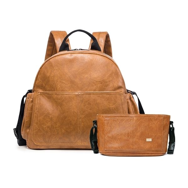 stylish large capacity brown baby bag backpack for mother stroller bag with straps vintage maternity nappy changing bag for mum 211025
stylish large capacity brown baby bag backpack for mother stroller bag with straps vintage maternity nappy changing bag for mum 211025