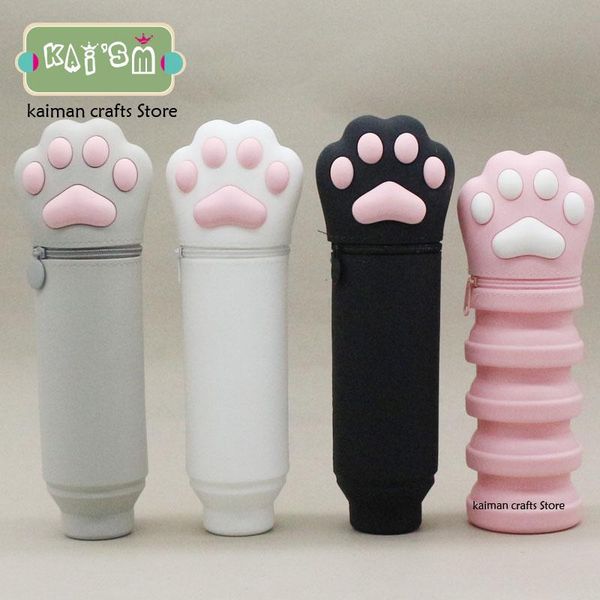 pencil bags silicon cat-pad custom case school kids fashion cylinder scalability for whole sale
pencil bags silicon cat-pad custom case school kids fashion cylinder scalability for whole sale