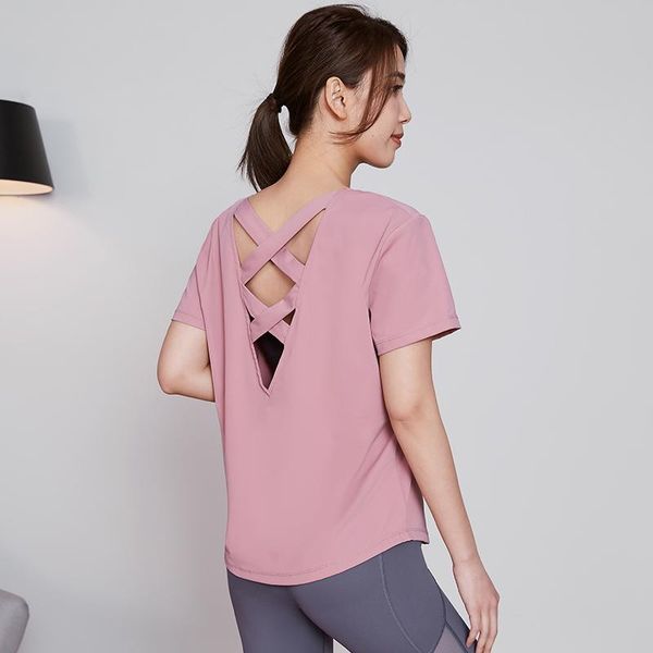 vansydical backless yoga women fitness sport shirts quick dry running workout t-shirts short sleeved outfit
vansydical backless yoga women fitness sport shirts quick dry running workout t-shirts short sleeved outfit