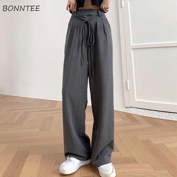 women's pants & capris casual women summer wide leg loose trouser mopping high waist office lady draped bow bandage elegant harajuku so, Black;white
women's pants & capris casual women summer wide leg loose trouser mopping high waist office lady draped bow bandage elegant harajuku so, Black;white