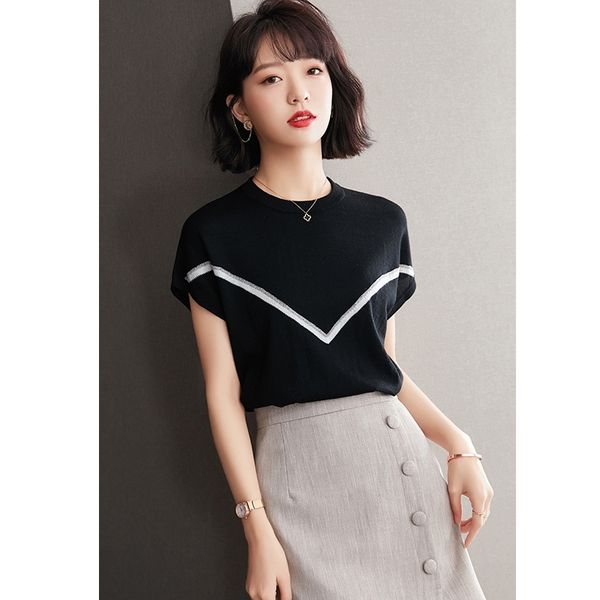 women's t-shirt new summer t shirt women elasticity oversized t-shirt woman clothes female short sleeve women's tube knit canale, White
women's t-shirt new summer t shirt women elasticity oversized t-shirt woman clothes female short sleeve women's tube knit canale, White