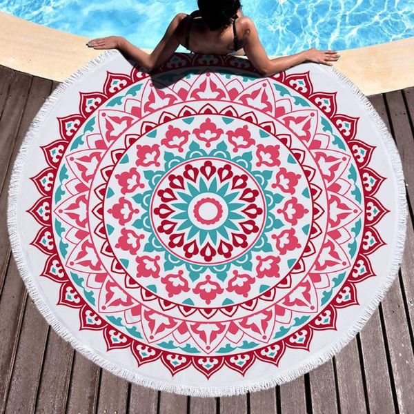 microfiber round beach towel with tassel spot mandala bohemian summer bikini shawl bohemia mats carpets
microfiber round beach towel with tassel spot mandala bohemian summer bikini shawl bohemia mats carpets