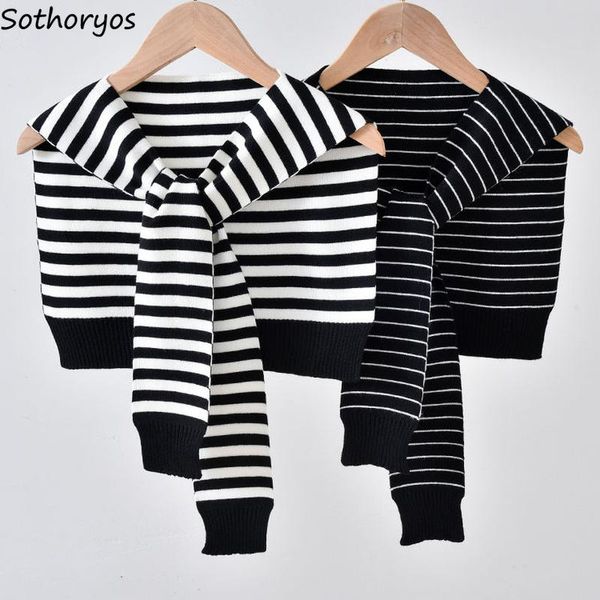 scarves women knitwear shrugs striped colorful tie trendy all-match soft teenagers wraps females daily leisure korean style, Blue;gray
scarves women knitwear shrugs striped colorful tie trendy all-match soft teenagers wraps females daily leisure korean style, Blue;gray