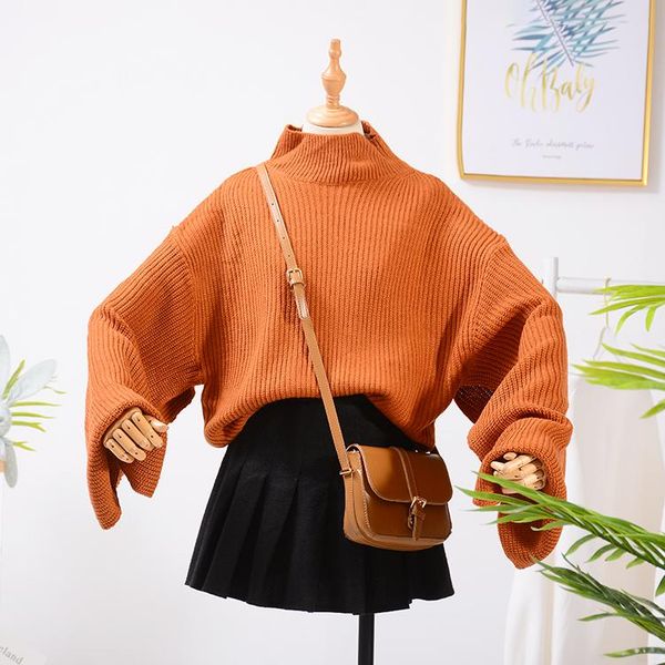women's sweaters spring and autumn 2021 clothing turtleneck pullover bell sleeve solid color warm lovely sweet female, White;black
women's sweaters spring and autumn 2021 clothing turtleneck pullover bell sleeve solid color warm lovely sweet female, White;black