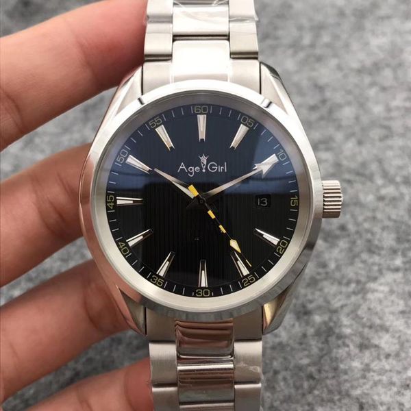 wristwatches luxury men automatic mechanical black blue yellow stainless steel watches sapphire, Slivery;brown
wristwatches luxury men automatic mechanical black blue yellow stainless steel watches sapphire, Slivery;brown