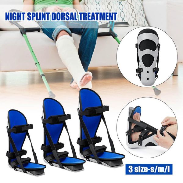 night splint orthopaedic foot support rehab treatment ankle for plantar fasciitis achilles drop pain, Blue;black
night splint orthopaedic foot support rehab treatment ankle for plantar fasciitis achilles drop pain, Blue;black