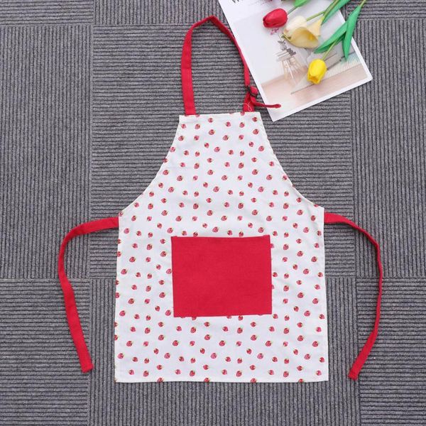 aprons children cotton cartoon strawberry pattern painting kids for cooking baking kitchen (small size, strawber
aprons children cotton cartoon strawberry pattern painting kids for cooking baking kitchen (small size, strawber