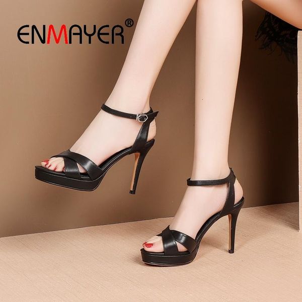 sandals genuine leather basic party high heel buckle strap solid summer fashion shoes size 34-39 ly2046 8e59, Black
sandals genuine leather basic party high heel buckle strap solid summer fashion shoes size 34-39 ly2046 8e59, Black