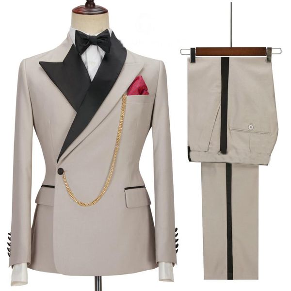 men's suits & blazers 2021 beige wedding tuxedos double breasted designs groom wear business party prom man blazer suit (jacket+pants), White;black
men's suits & blazers 2021 beige wedding tuxedos double breasted designs groom wear business party prom man blazer suit (jacket+pants), White;black