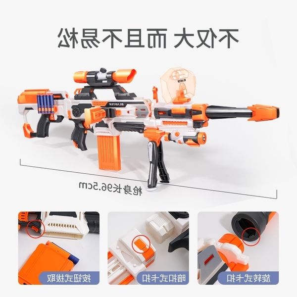 58children's toy soft bullet electric continuous firing 98k sniper simulation awm boy m416 machine gun uzi pistol
58children's toy soft bullet electric continuous firing 98k sniper simulation awm boy m416 machine gun uzi pistol